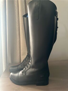 TuffRider Women's Black Over-the-Knee Riding Boots